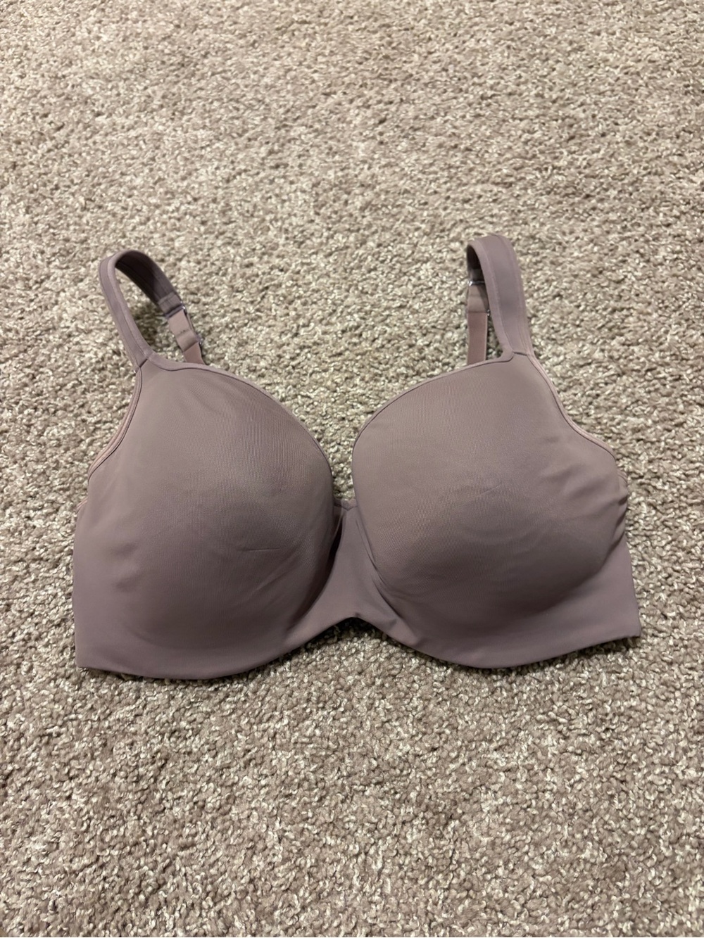 Cacique Lightly Lined Balconetter Bra Dusty Purple Size 38DDD